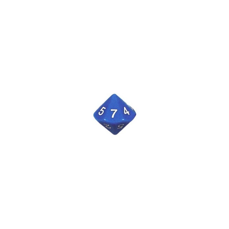 Dado d14 Numeri 1-7 ripetuti Blu - K18058 - accessorio per giochi