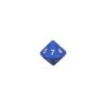 Dado d14 Numeri 1-7 ripetuti Blu - K18058