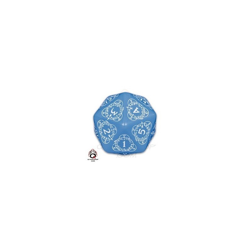 Dado d20 Segnapunti Gigante Blu - Q20LEV33 - accessorio per giochi