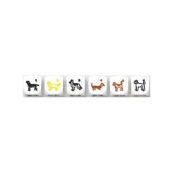 Dado d6 Animale (cani) - K17275