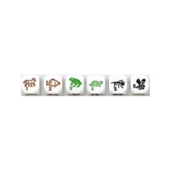 Dado d6 Animale (specie diverse) - K17273