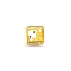 Dado d6 dentro d6 Giallo - K10303