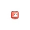 Dado d6 dentro d6 Rosso - K10302