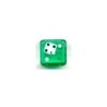 Dado d6 dentro d6 Verde - K10300