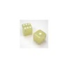 Dado d6 Fosforescente 16mm Giallo - K01908