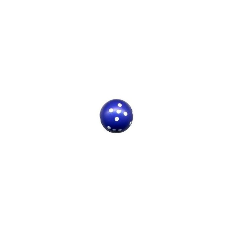 Dado d6 Sferico Opaco Blu - K01732 - accessorio per giochi