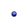 Dado d6 Sferico Opaco Blu - K01732