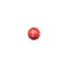 Dado d6 Sferico Opaco Rosso - K01734