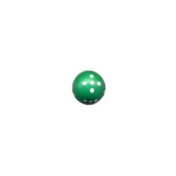 Dado d6 Sferico Opaco Verde - K01731