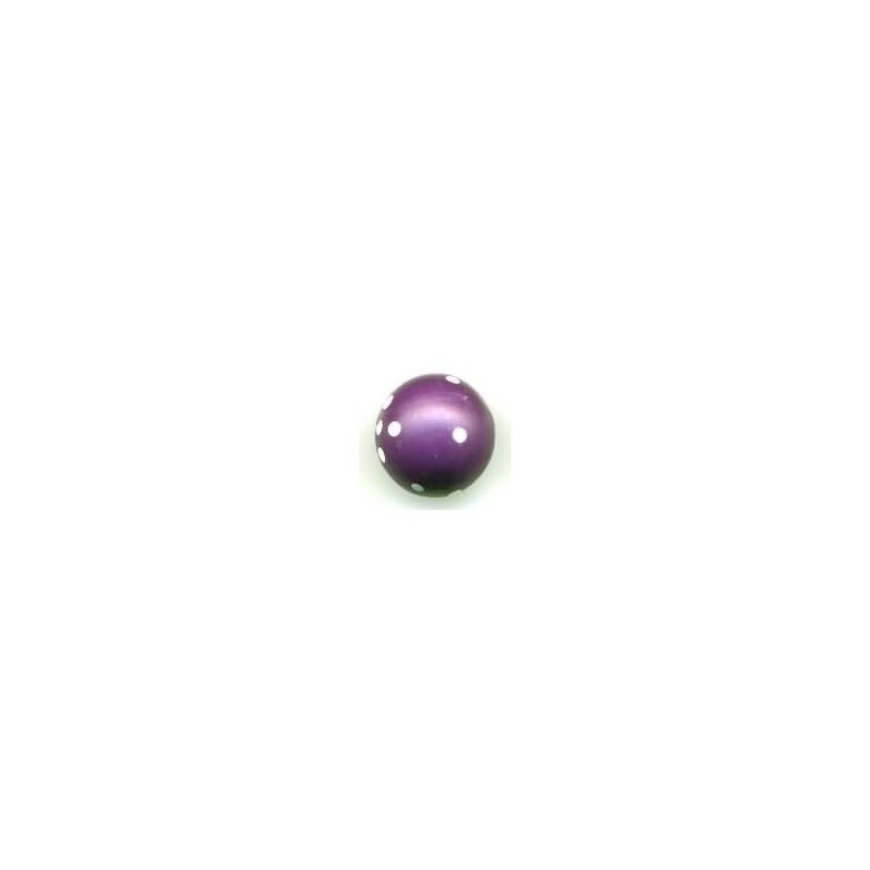 Dado d6 Sferico Opaco Viola - K01733 - accessorio per giochi