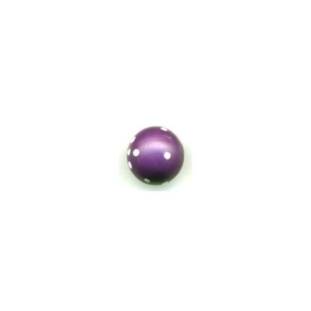 Dado d6 Sferico Opaco Viola - K01733