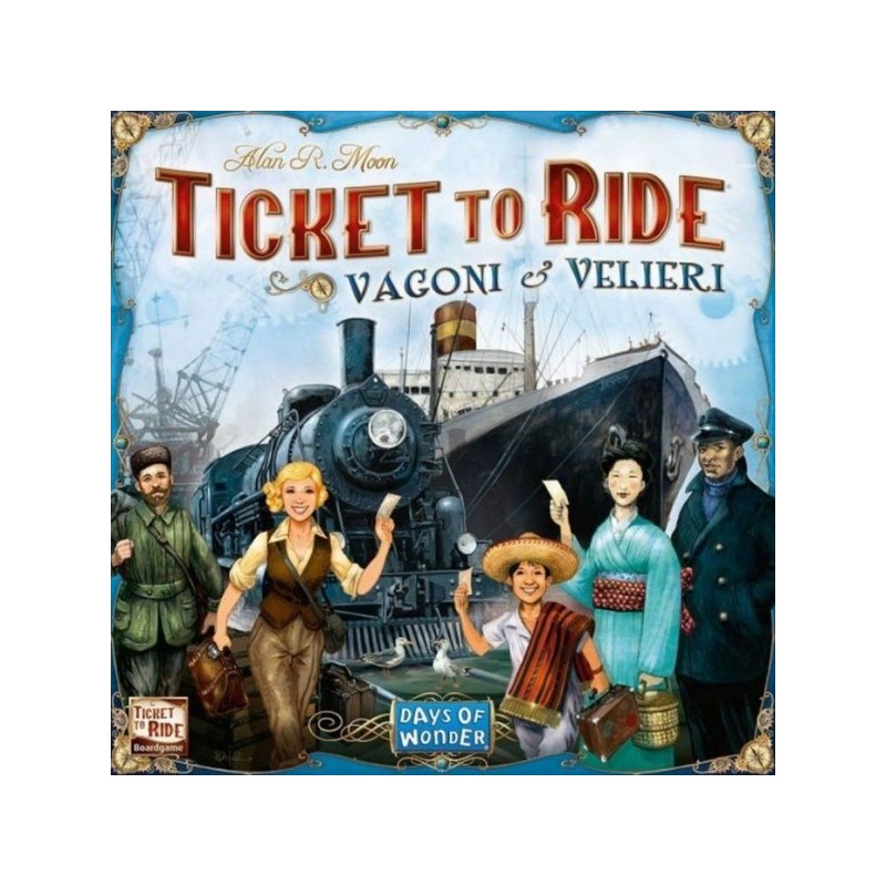 Vagoni & Velieri: Ticket to Ride - gioco da tavolo