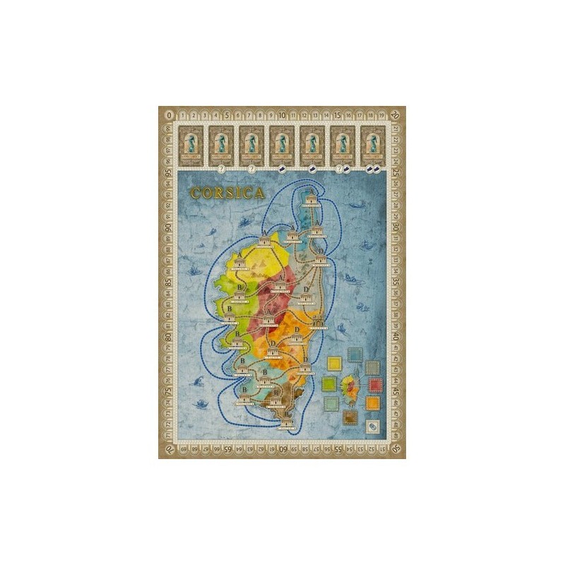 Gallia - Corsica: Concordia (Multilingua ITA) - gioco da tavolo