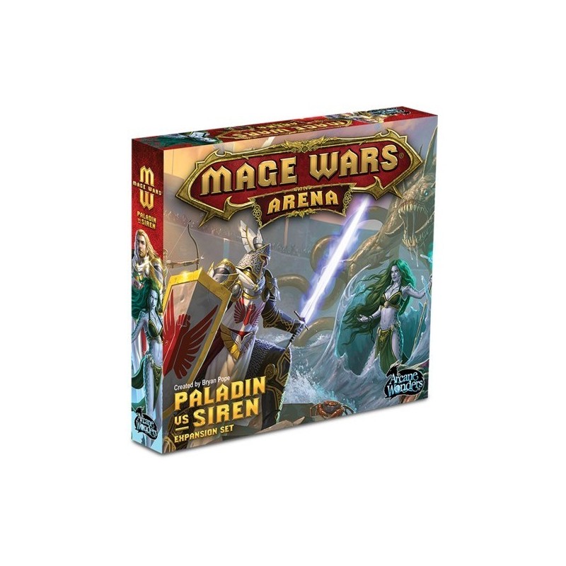 Paladin Vs. Siren: Mage Wars Arena - gioco da tavolo
