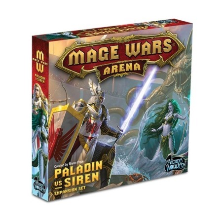 Paladin Vs. Siren: Mage Wars Arena