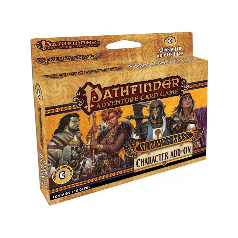 Character Add-On Deck: Mummy's Mask - Pathfinder Adventure Card Game - gioco da tavolo