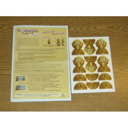 CALENDARIO DELL'AVVENTO 2016 GIORNO 14 - Camel Up Cards (mini-espansione): Catch Up Trophies