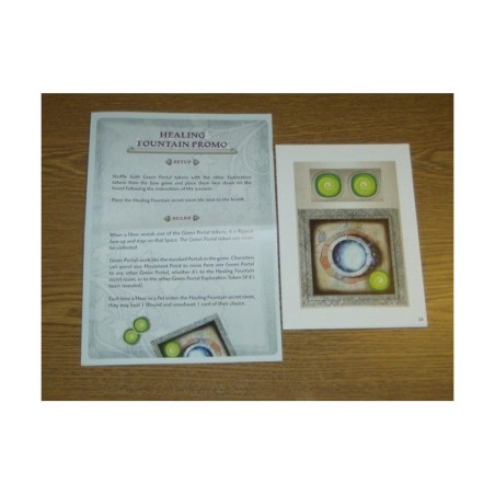 CALENDARIO DELL'AVVENTO 2016 GIORNO 23 - Arcadia Quest (mini-espansione) Promo Healing Fountain