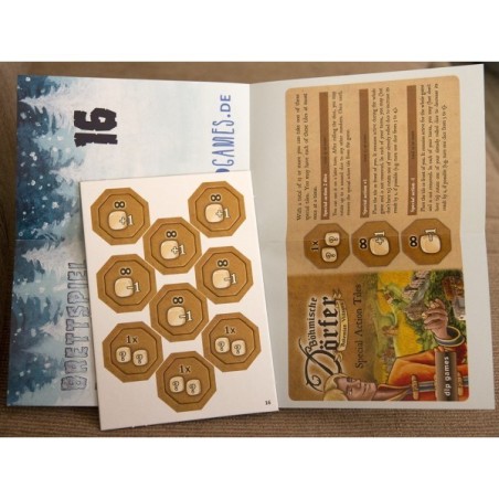 CALENDARIO DELL'AVVENTO 2016 GIORNO 16 - Bohemian Villages (mini-spansione): Special Action Tiles