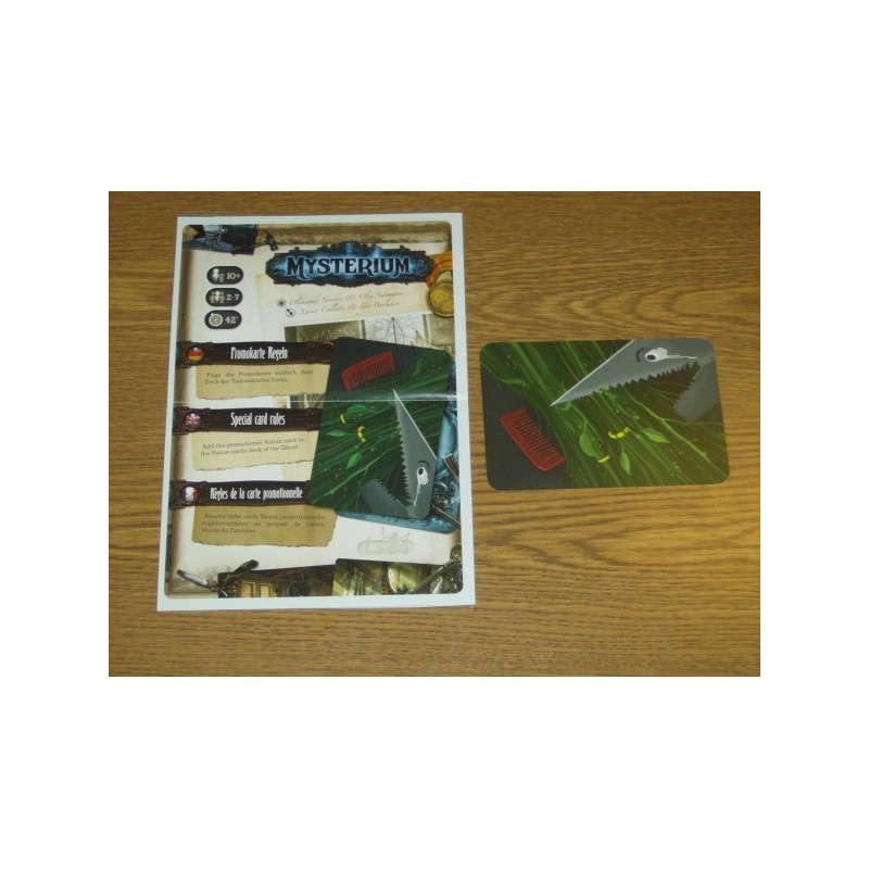 CALENDARIO DELL'AVVENTO 2016 GIORNO 11 - Mysterium (mini-espansione): Vision Promo Card Advent Calendar 2016 - gioco da tavolo