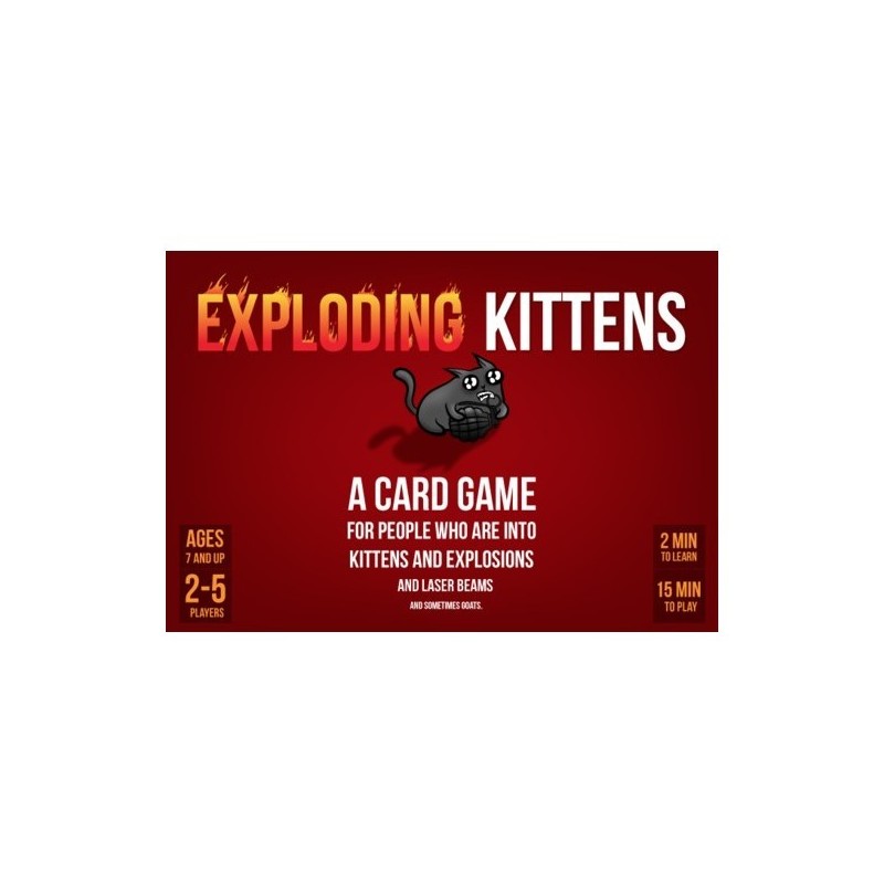 Exploding Kittens - First Edition (Meow Box) - gioco da tavolo