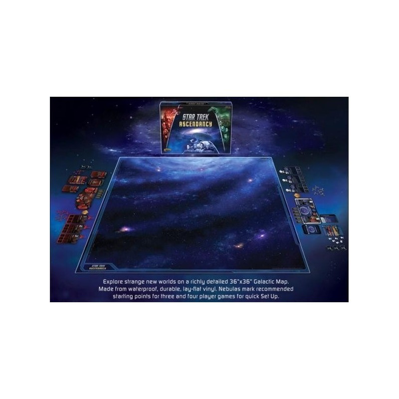 Galaxy Playmat - Star Trek: Ascendancy (Tappetino) - gioco da tavolo
