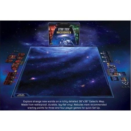 Galaxy Playmat - Star Trek: Ascendancy (Tappetino)