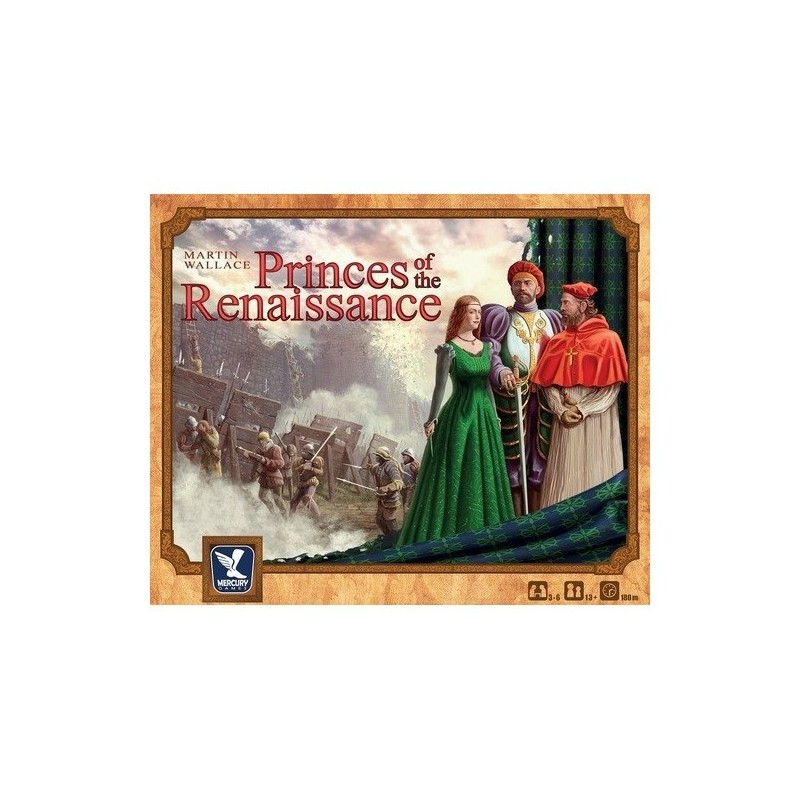 Principi del Rinascimento ENG (Princes of the Renaissance) - gioco da tavolo