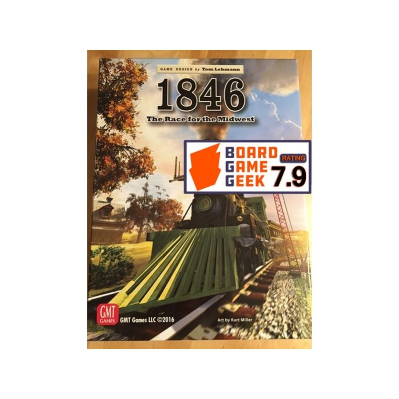 1846: The Race for the Midwest 2nd Pr. - gioco da tavolo