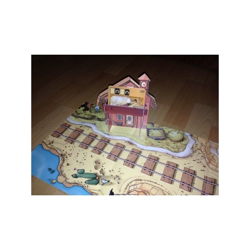 Train Station Terrain Piece: Colt Express - gioco da tavolo