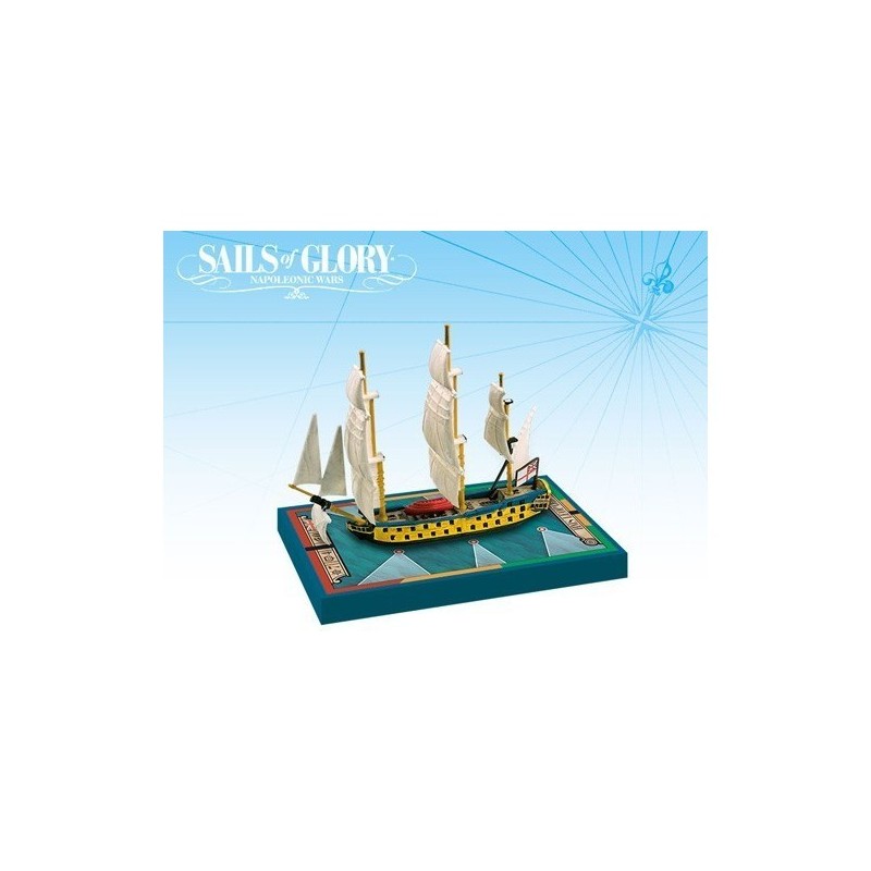 HMS Leopard 1790 / HMS Isis 1774: Sails of Glory ARESGN110B - gioco da tavolo