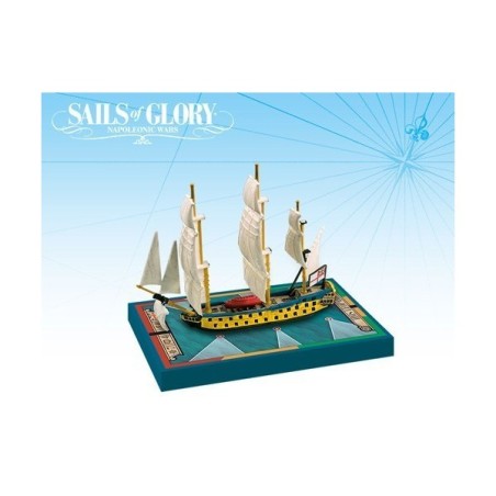 HMS Leopard 1790 / HMS Isis 1774: Sails of Glory ARESGN110B