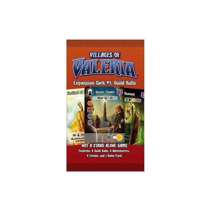 Guild Halls: Villages of Valeria - gioco da tavolo