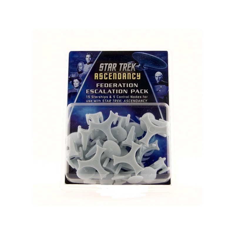 Federation Ship Pack (Escalation Pack) - Star Trek: Ascendancy - gioco da tavolo