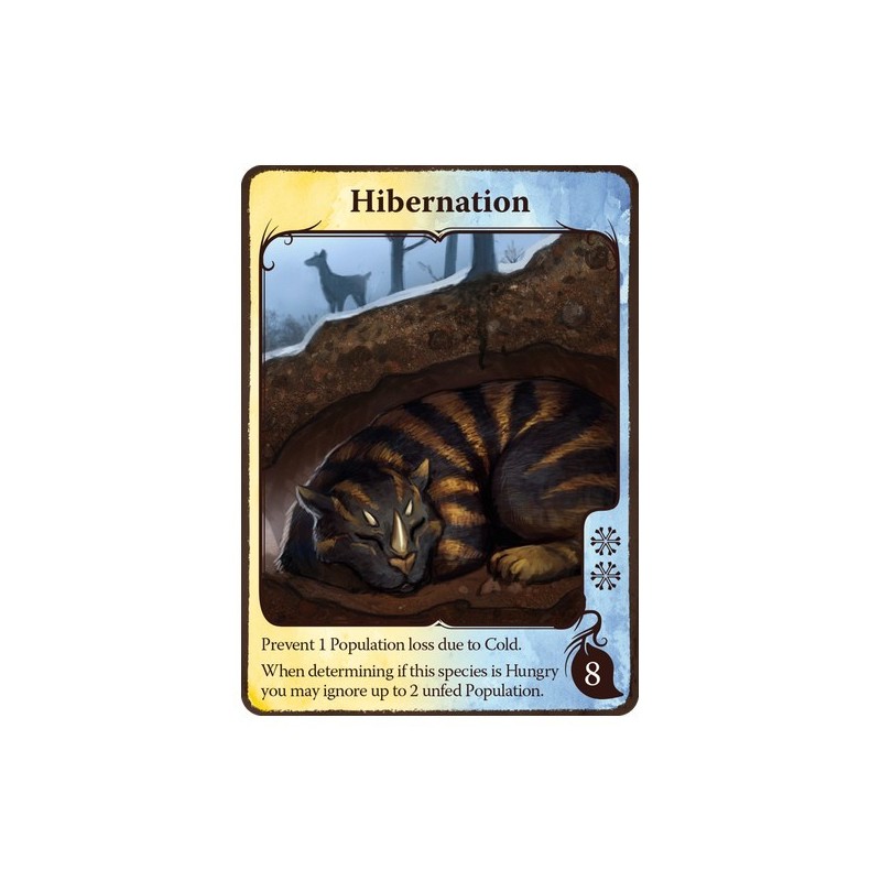 Hibernation (Pacchetto da 7 carte) - Evolution Climate - gioco da tavolo