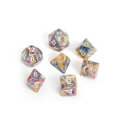 Set 7 dadi poliedrici - Festive Carousel CHX27440