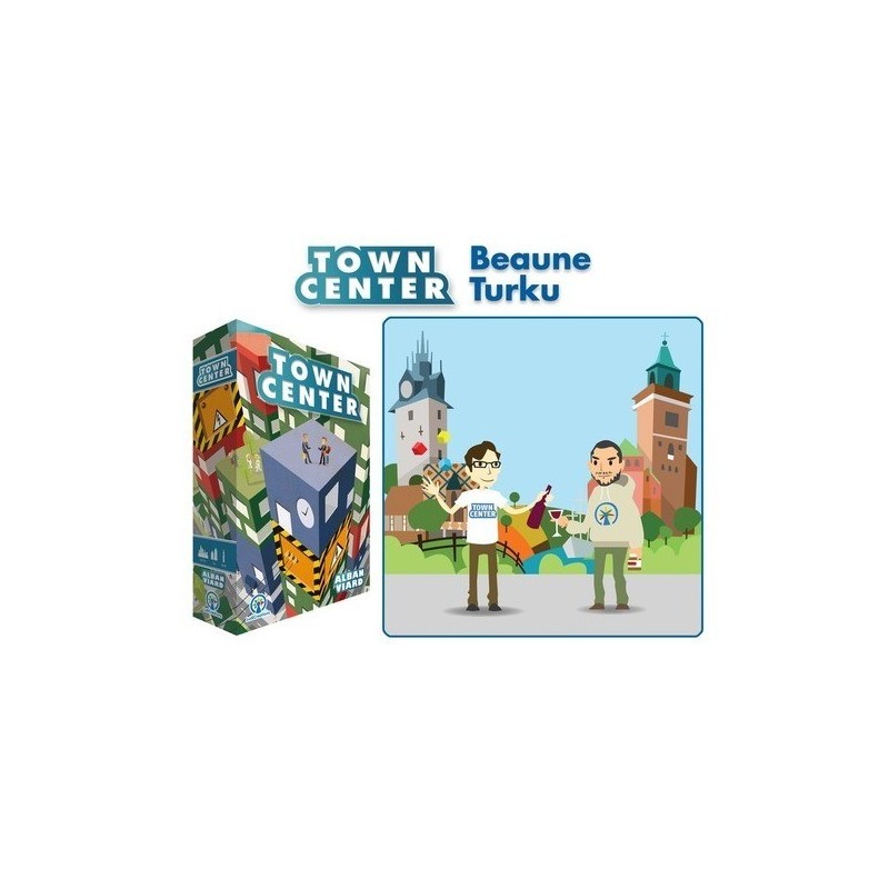 Beaune - Turku: Town Center (4th Ed.) - gioco da tavolo