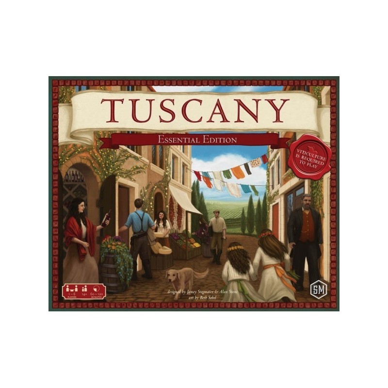 Tuscany Essential Edition:Viticulture ENG - gioco da tavolo