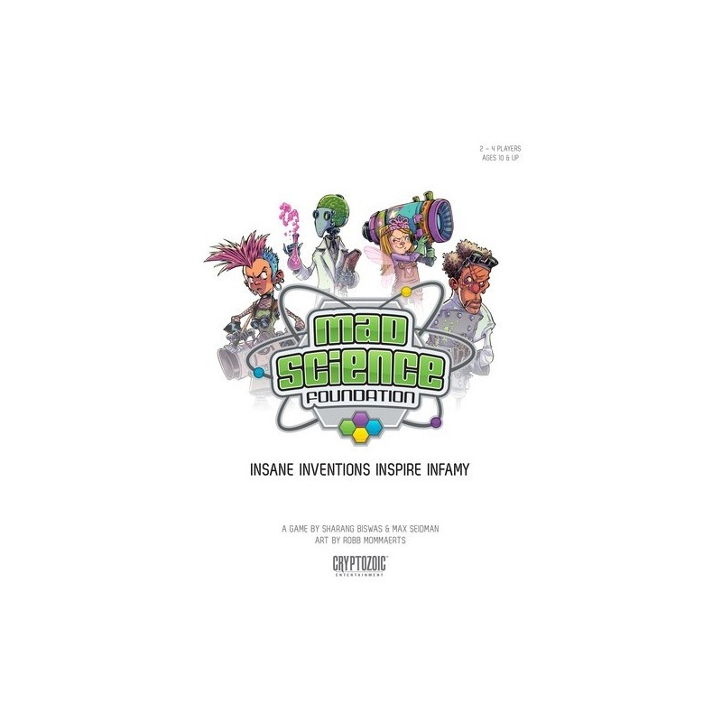 Mad Science Foundation - gioco da tavolo
