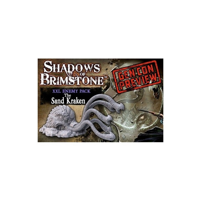 Sand Kraken XXL Enemy Pack: Shadows of Brimstone - gioco da tavolo