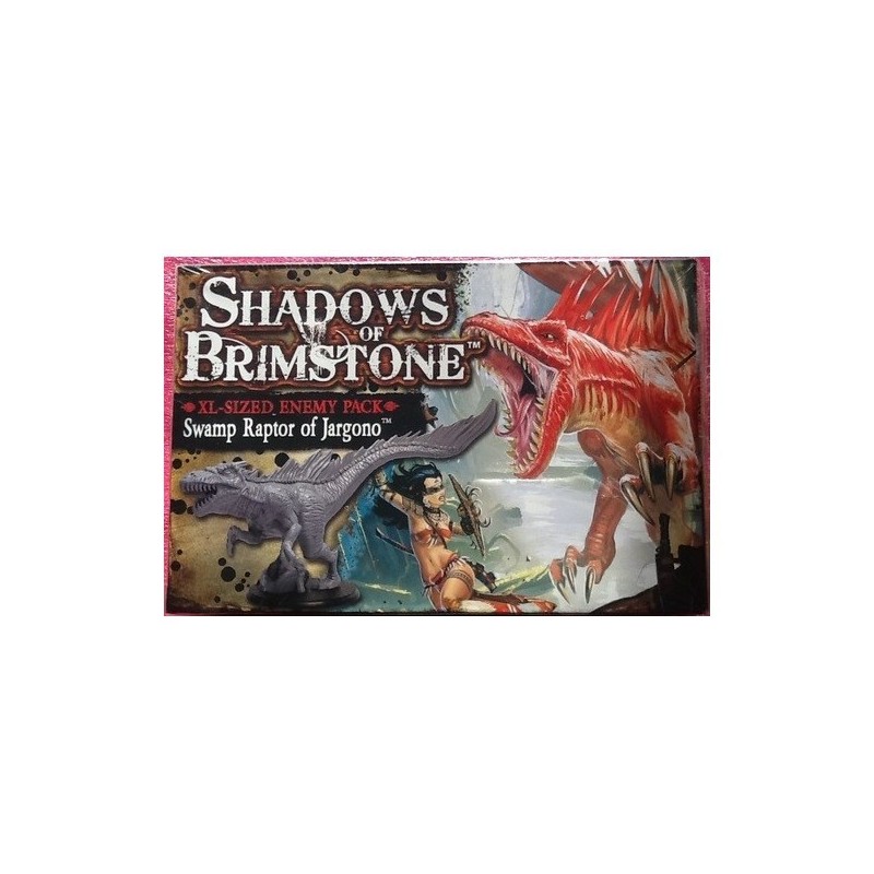 Swamp Raptor XL Enemy Pack: Shadows of Brimstone - gioco da tavolo