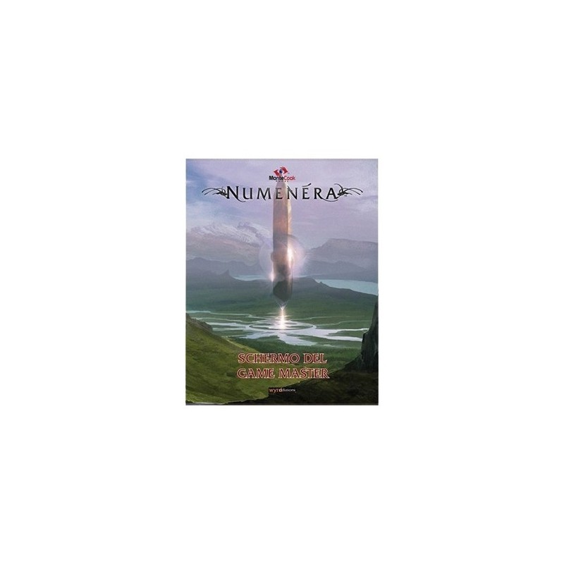 Schermo del Game Master: Numenera - GdR - gioco di ruolo