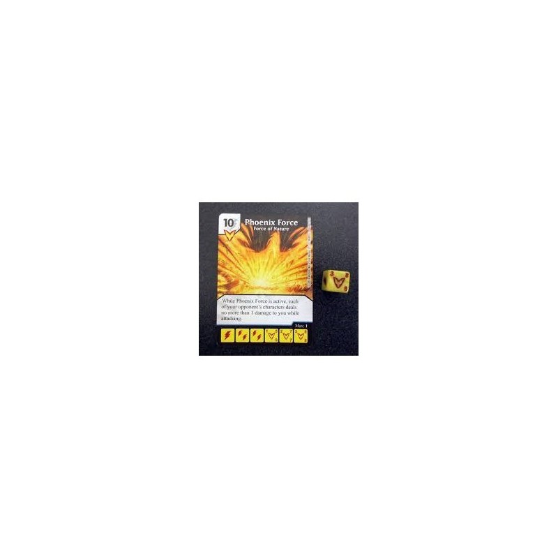 Phoenix Force + dado (Crisis on Infinite Earths OP): Marvel Dice Masters - gioco da tavolo