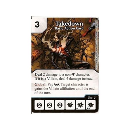 Takedown (Crisis on Infinite Earths OP): Marvel Dice Masters