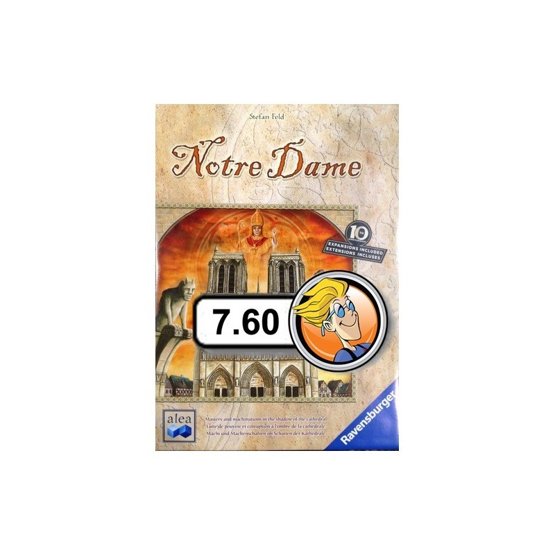 Notre Dame 10th Anniversary Ed. - gioco da tavolo