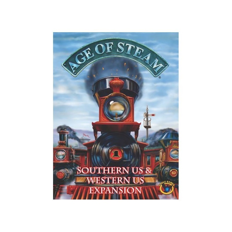 Southern and Western U.S. : Age of Steam - gioco da tavolo