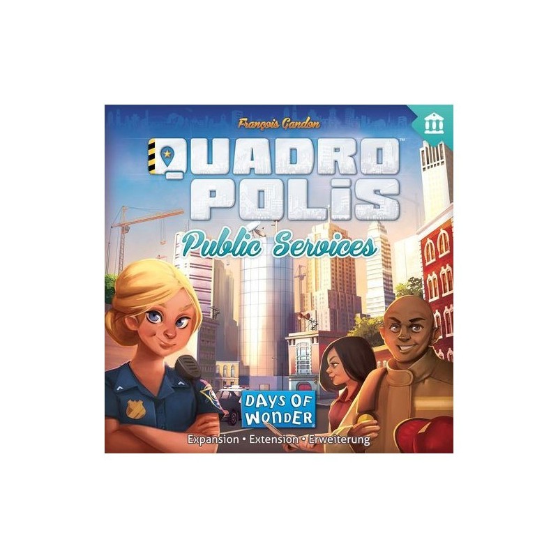 Public Services: Quadropolis - gioco da tavolo