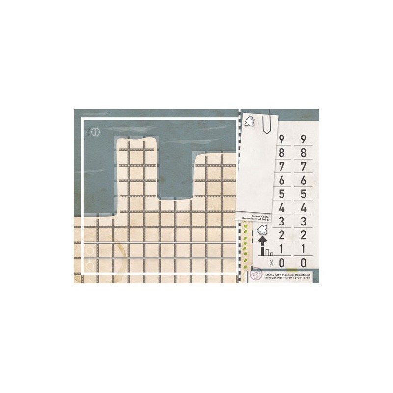 The Beach (Player Board): Small City - gioco da tavolo