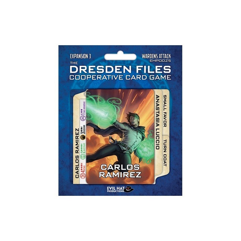 Wardens Attack: The Dresden Files Cooperative Card Game - gioco da tavolo