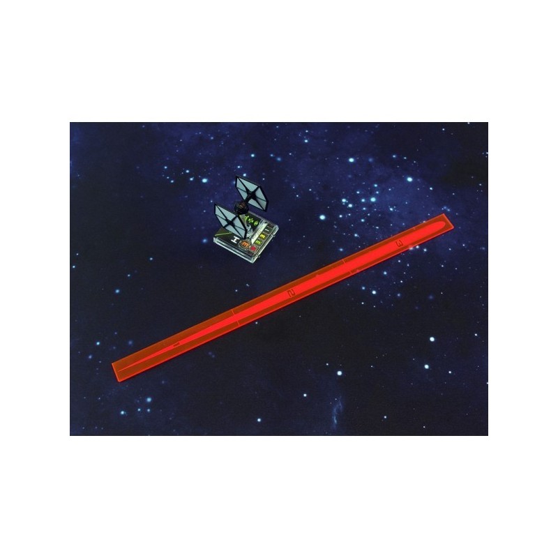 Righello di Gittata (Rosso): Star Wars X-Wing - gioco da tavolo